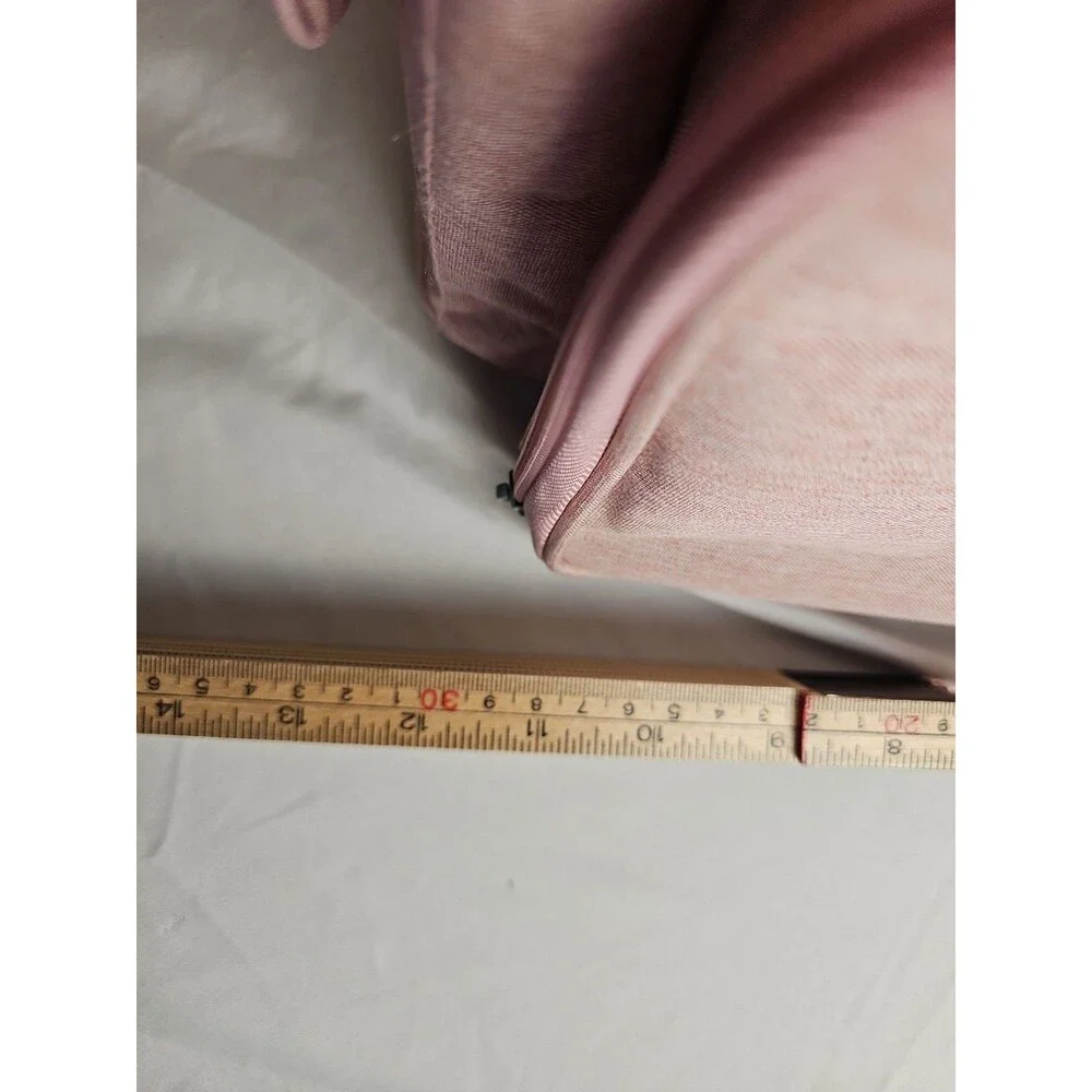 LEFOR·Z Sewing Organizer Storage Bag Pink Double Layer Craft Tote New